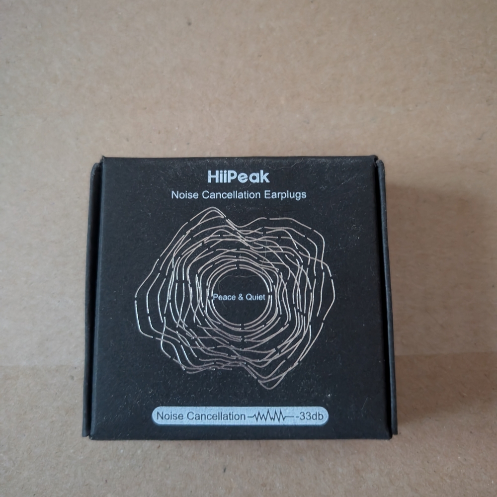 Black Noise Cancellation Earplugs
